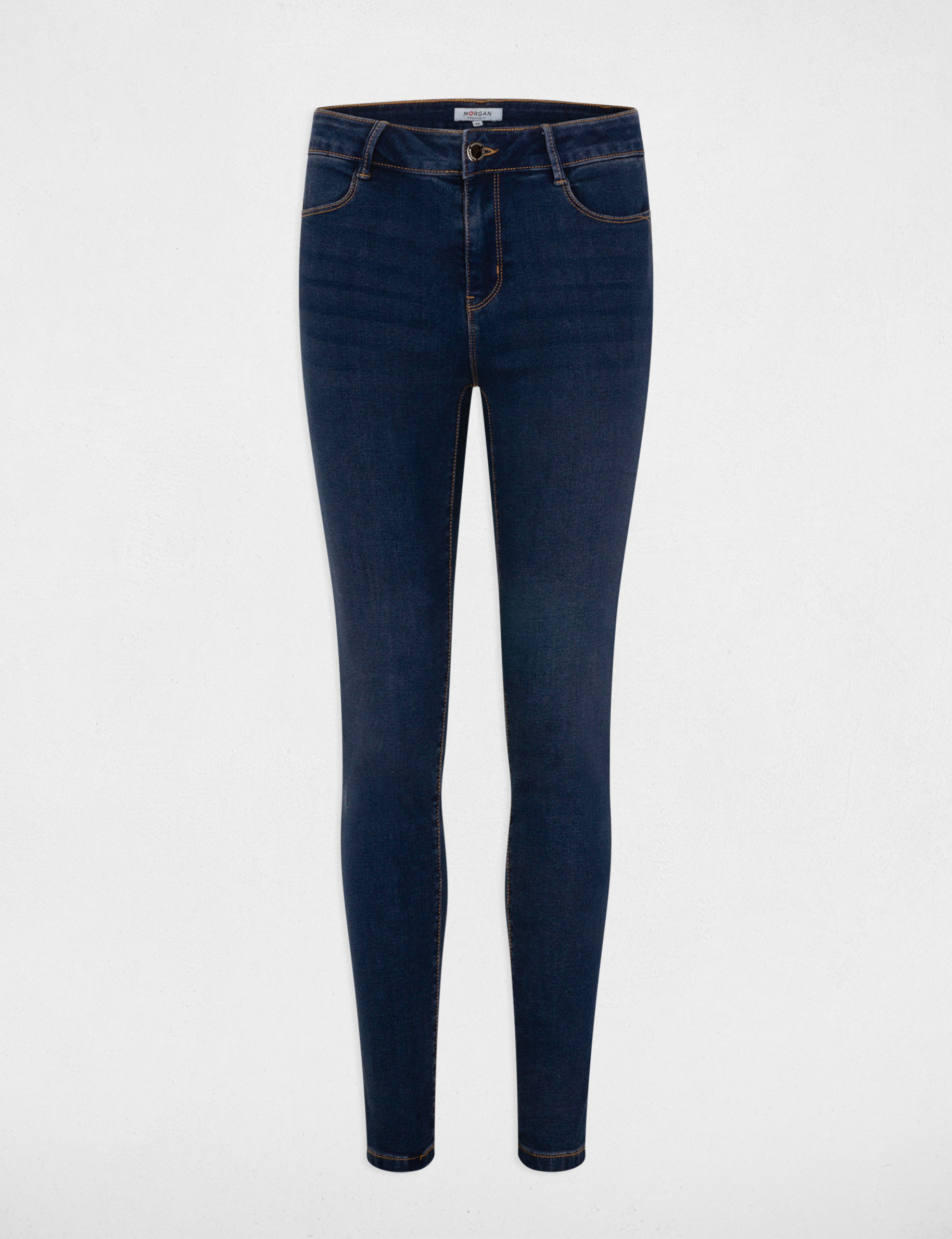 Slim Jeans in Standardgrösse rohes denim damen