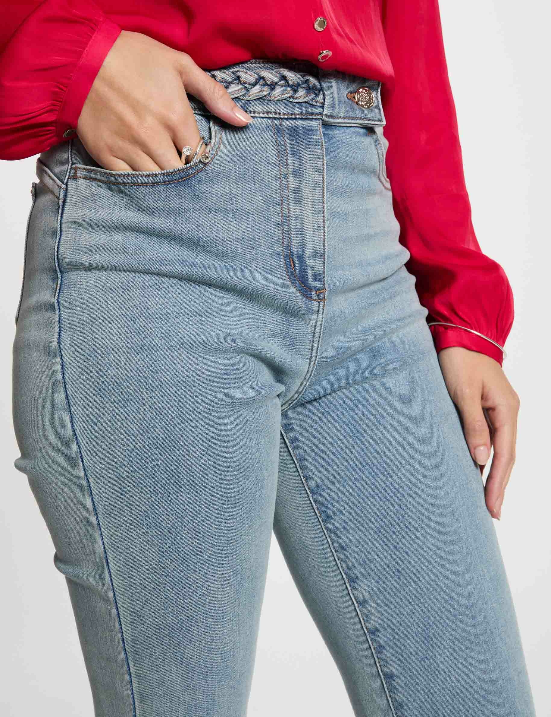 gebleichtes denim damen