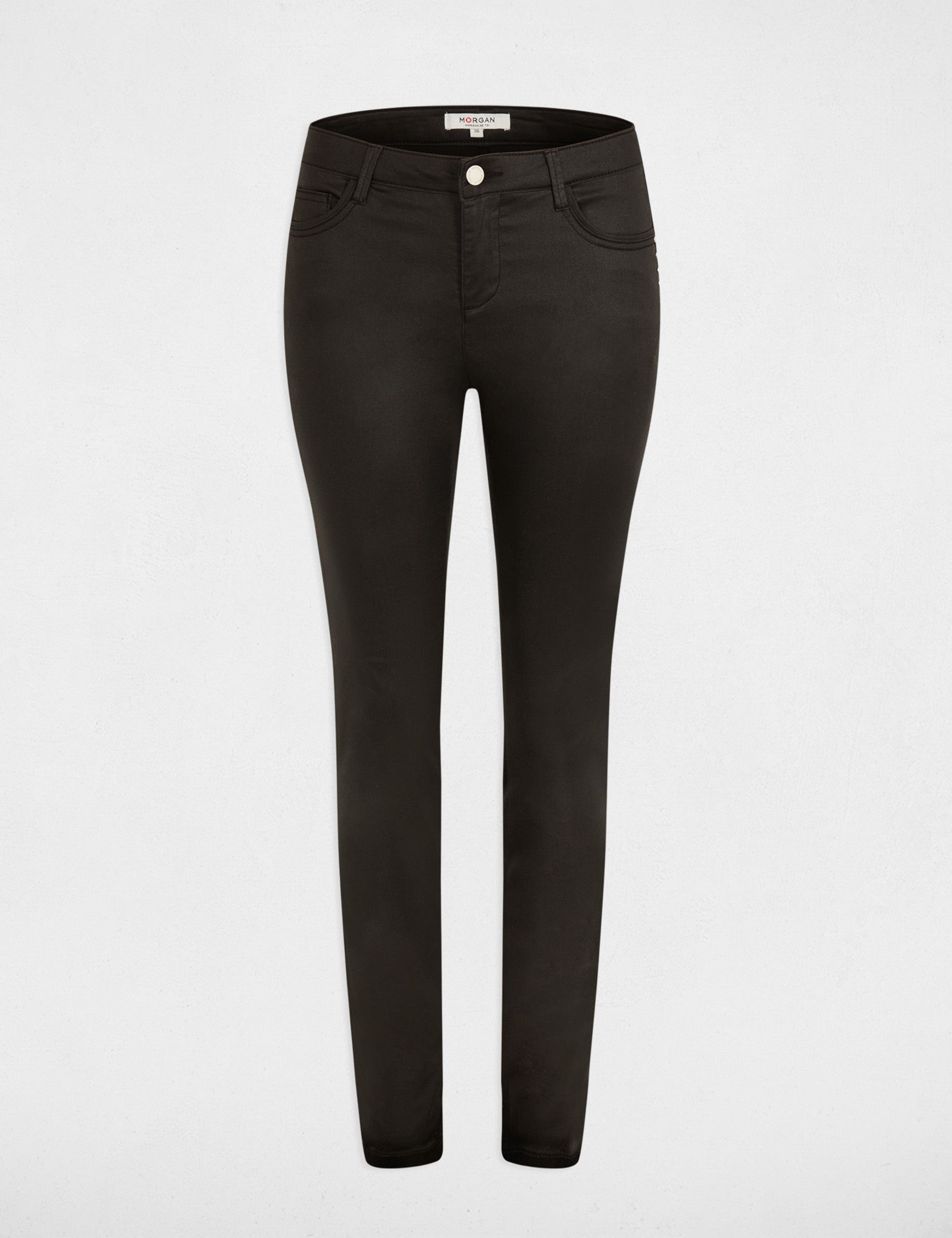 Pantalon skinny noir femme best sale