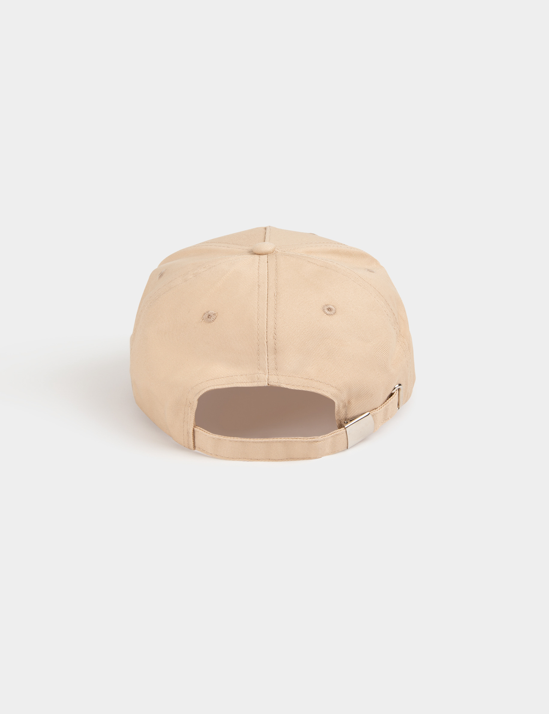 Casquette M strass beige femme