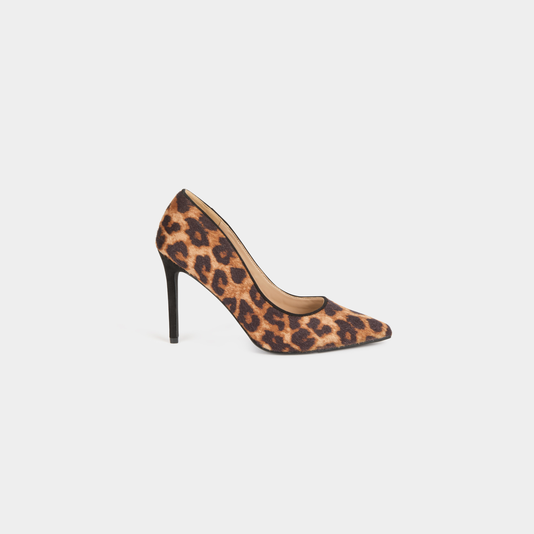 Leopardenmuster-Pumps mehrfarbig damen