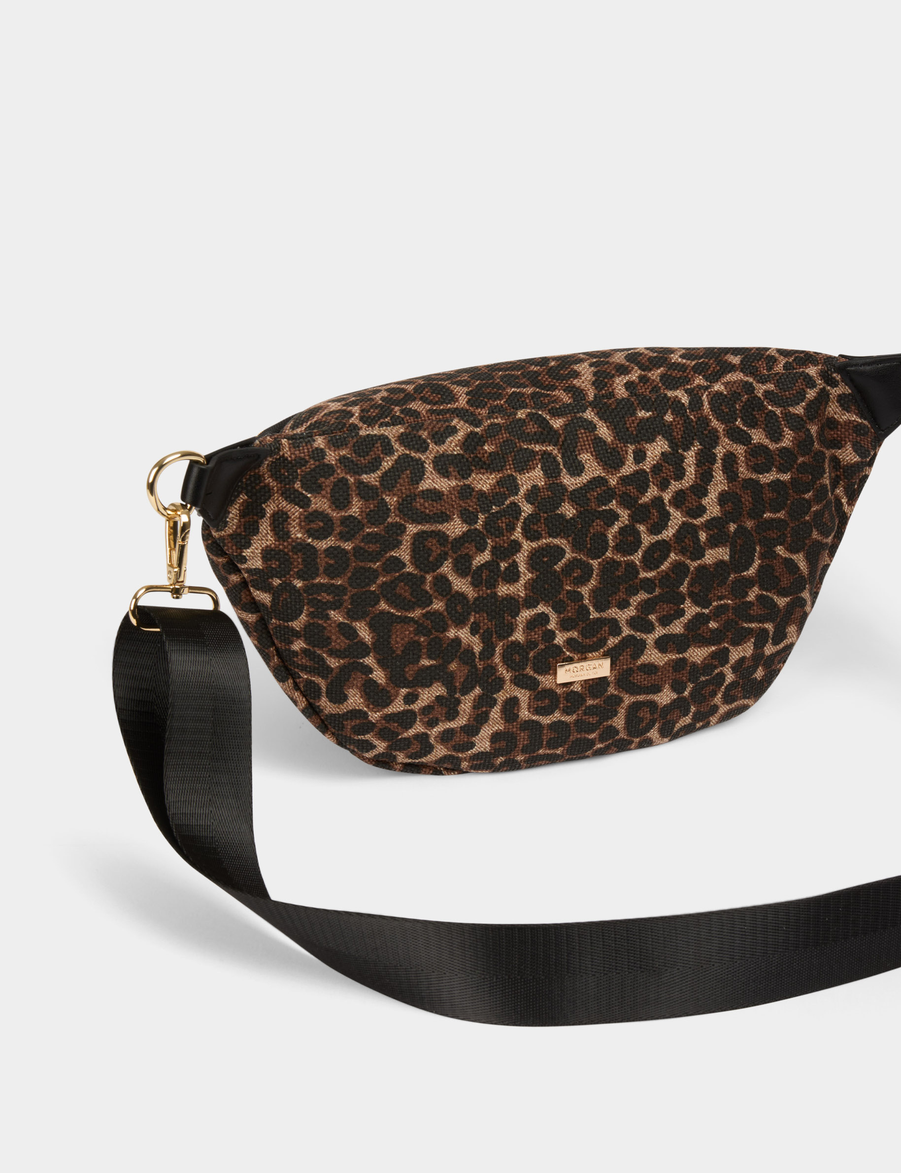 Bauchtasche mit Leopardenmuster mehrfarbig damen