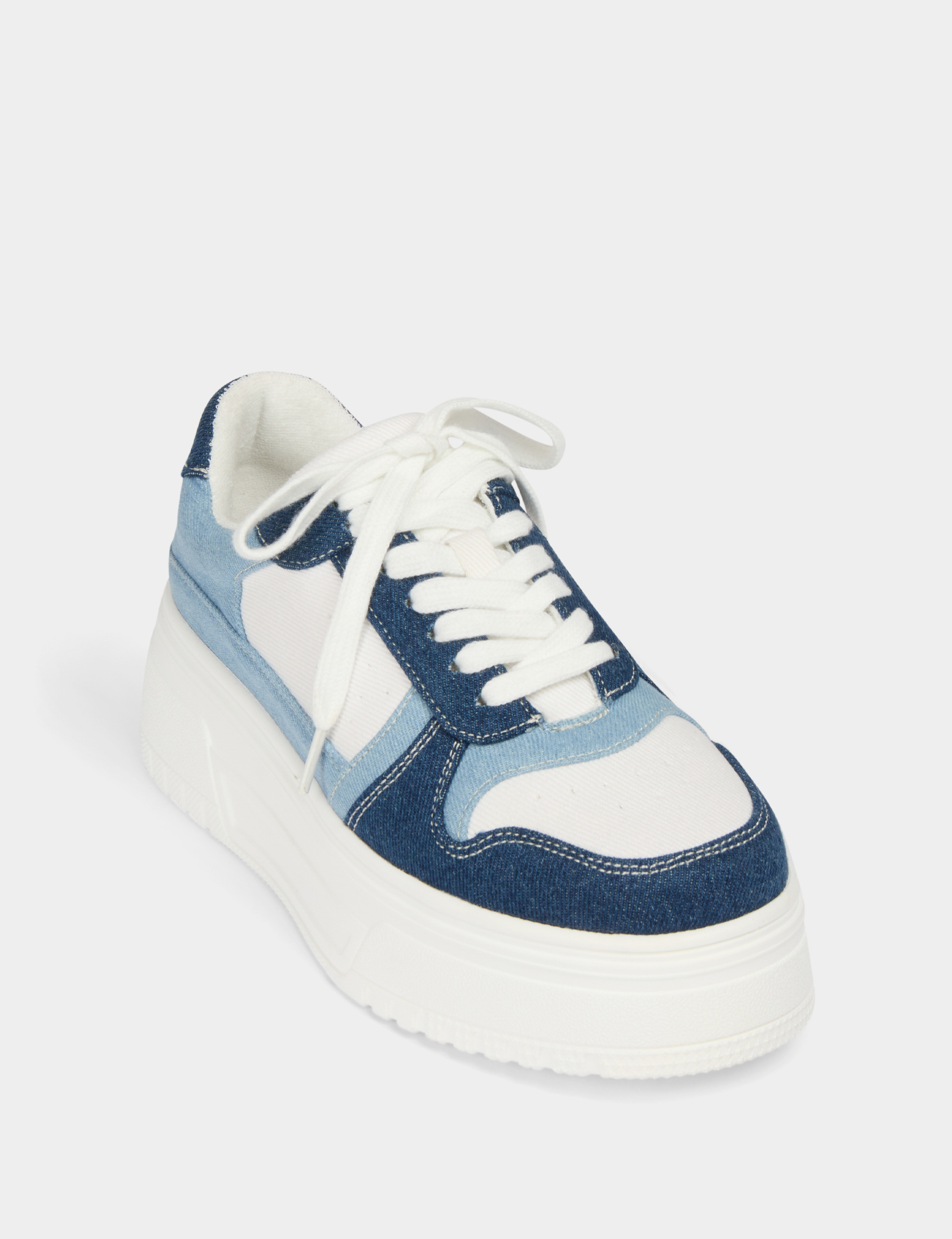 Keil-Sneaker weiss damen